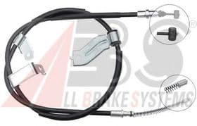 Трос ручного тормоза