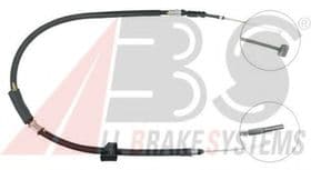 Трос ручного гальма