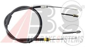 Трос ручного тормоза