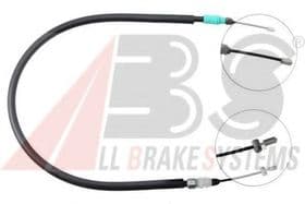 Трос ручного тормоза