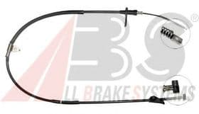 Трос ручного тормоза