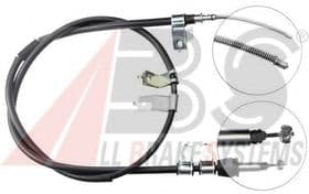 Трос ручного тормоза