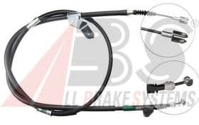 Трос ручного тормоза