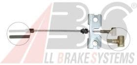 Трос ручного гальма