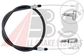 Трос ручного гальма