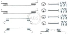 Монтажный комплект барабанных тормозных колодок