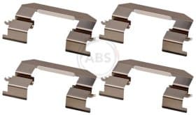 Комплектующие дисковых тормозных колодок Комплектующие дисковых тормозных колодок