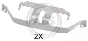 Компоненти дискових гальмівних колодок Компоненти дискових гальмівних колодок