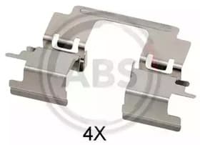 Компоненти дискових гальмівних колодок Компоненти дискових гальмівних колодок