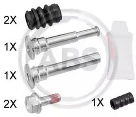 Направляющая гильза скобы тормозного суппорта