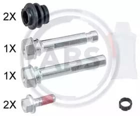 Направляющая гильза скобы тормозного суппорта