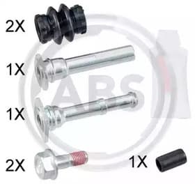 Напрямна гільза скоби гальмівного супорта