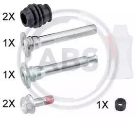 Напрямна гільза скоби гальмівного супорта