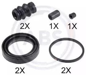 Ремкомплект гальмівного супорта