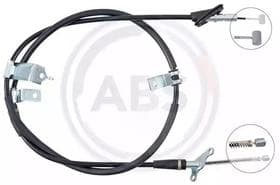 Трос ручного гальма