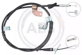 Трос ручного гальма