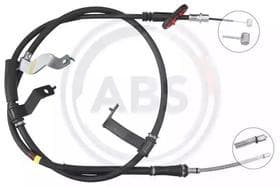 Трос ручного тормоза