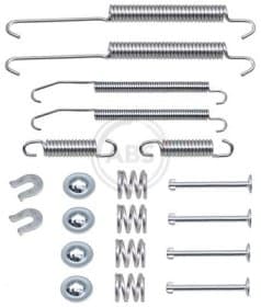 Монтажный комплект барабанных тормозных колодок