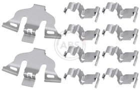 Компоненти дискових гальмівних колодок