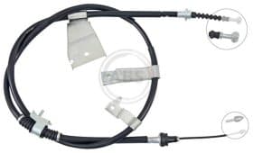 Трос ручного гальма