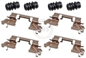 Компоненти дискових гальмівних колодок Компоненти дискових гальмівних колодок