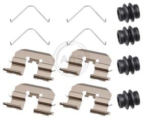 Компоненти дискових гальмівних колодок