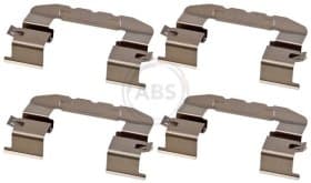 Комплектующие дисковых тормозных колодок Комплектующие дисковых тормозных колодок