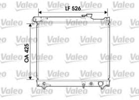 Радиатор охлаждения двигателя