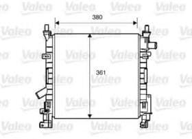 Радиатор охлаждения двигателя