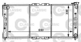 Радіатор охолодження двигуна Радіатор охолодження двигуна