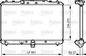 Радиатор охлаждения двигателя