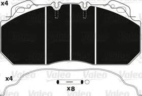 Гальмівні колодки Гальмівні колодки