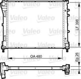 Радіатор охолодження двигуна