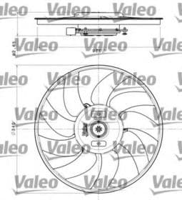 Вентилятор системы охлаждения двигателя Вентилятор системы охлаждения двигателя