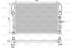 Радіатор охолодження двигуна