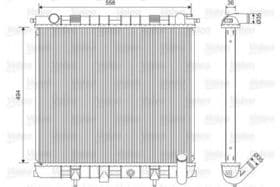 Радиатор охлаждения двигателя Радиатор охлаждения двигателя