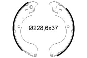 Гальмівні колодки Гальмівні колодки