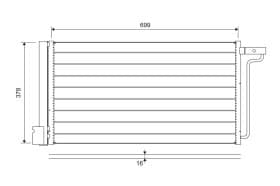 Радиатор кондиционера Радиатор кондиционера