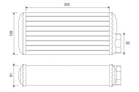 Радиатор печки