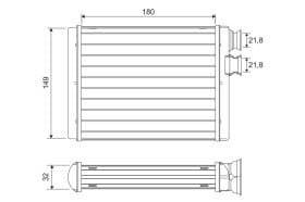 Радіатор пічки Радіатор пічки