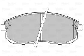 Тормозные колодки Valeo 301011