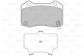 Гальмівні колодки Гальмівні колодки