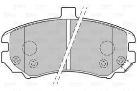 Гальмівні колодки Гальмівні колодки
