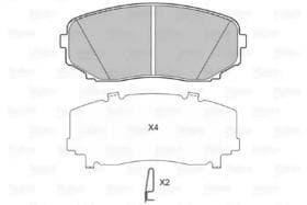 Гальмівні колодки Гальмівні колодки