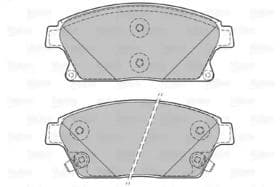 Гальмівні колодки Гальмівні колодки