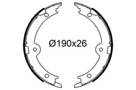 Гальмівні колодки Гальмівні колодки