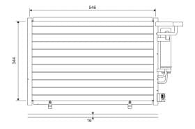 Радиатор кондиционера