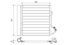 Радиатор кондиционера Радиатор кондиционера