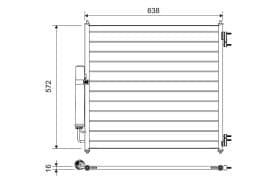Радиатор кондиционера