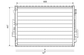 Радиатор кондиционера